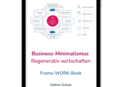 Frame-WORK-Book-Premiere „Business-Minimalismus – regenerativ leben und arbeiten“